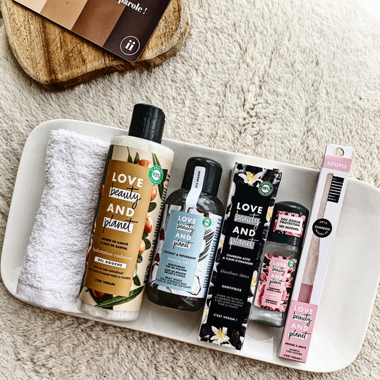Ma routine beauté avec la marque LOVE BEAUTY AND PLANET