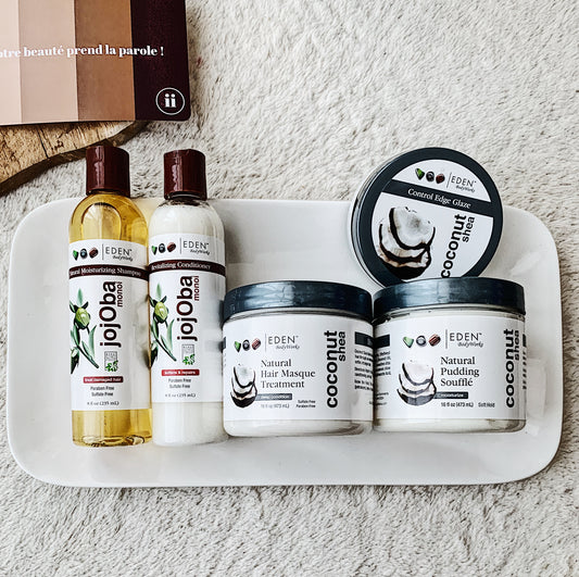 Ma routine beauté capillaire avec la marque EDEN BODY WORKS