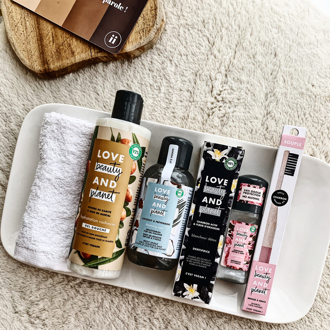 Ma routine beauté avec la marque LOVE BEAUTY AND PLANET