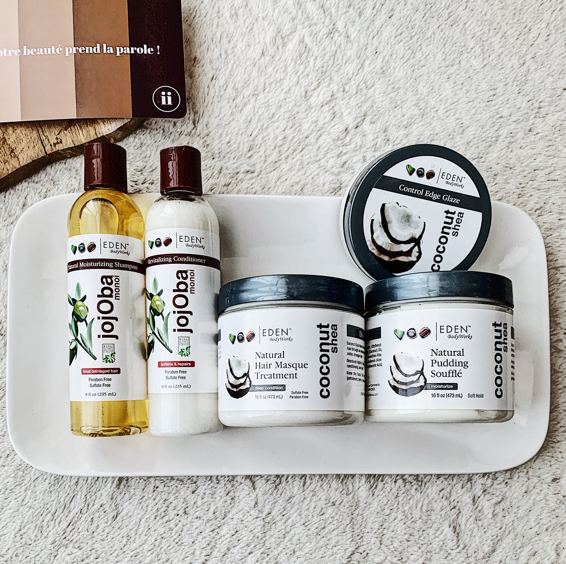 Ma routine beauté capillaire avec la marque EDEN BODY WORKS